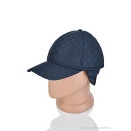 Кепка для чоловіків Зима 29-09 blue (12 шт. р.сітка56-60) "TUZZI" недорого оптом від прямого постачальника