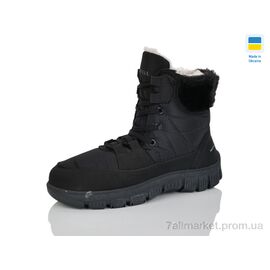 Дутики жіночі утеплені Зима B321 чорний (6 пар р.36-41) "M&L Alex14" недорого оптом від прямого постачальника