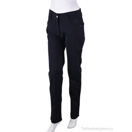 Фотография Женские брюки Весна/осень 2925-1 (08954) navy (6 шт. р.сетка 28-33) "Obuvok" недорого оптом от прямого поставщика