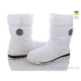 Дутики жіночі утеплені Зима G112-8Ж (8 пар р.37-41) "Favorit" недорого оптом від прямого постачальника