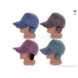 Фотография Кепка женская Зима 0436 mix (4 шт. р.сетка 52-62) "Mabi" недорого оптом от прямого поставщика