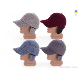 Фотография Кепка женская Зима 0438 mix (4 шт. р.сетка 52-62) "Mabi" недорого оптом от прямого поставщика