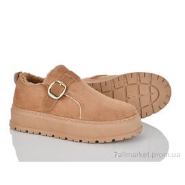 Уггі жіночі утеплені Зима T1010 khaki (8 пар р.36-41) "Baolikang" недорого оптом від прямого постачальника