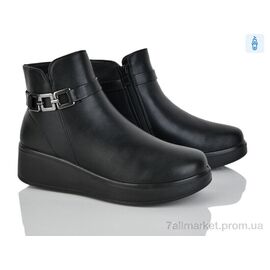 Фотография Ботинки женские стильные зима G15-1 (8 пар р.37-43) "Baolikang" недорого оптом от прямого поставщика