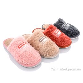 Фотография Тапки женские для дома Весна/осень ST7 mix (12 пар р.36-41) "Elmob" недорого оптом от прямого поставщика