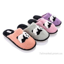 Фотография Тапки женские для дома Весна/осень H2222 mix (12 пар р.36-41) "Deshman" недорого оптом от прямого поставщика