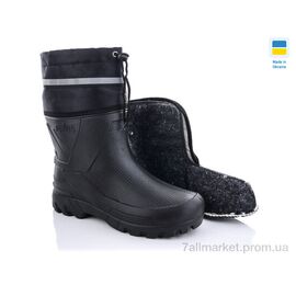 Чоботи з піни чоловічі Зима Паяс СМ рб. чорний (6 пар р.41-45) "Progress" недорого оптом від прямого постачальника