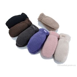 Фотография Варежки для женщин Зима T51 mix (12 шт. р.сетка One size) "TUZZI" недорого оптом от прямого поставщика