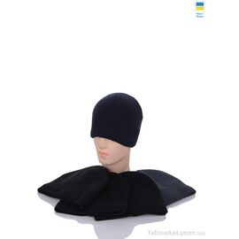 Шапка чоловіча Зима MW016 на флісі mix (5 шт. р.сітка56-60) "Angelica" недорого оптом від прямого постачальника