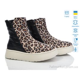 Фотография Ботинки женские стильные зима 445 EVA (6 пар р.36-40) "Мрія" недорого оптом от прямого поставщика