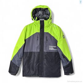 Фотография Куртка мужская Зима S24007-65 green-grey-black (5 шт. р.сетка M-3XL) "Audsa" недорого оптом от прямого поставщика