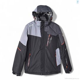 Фотография Куртка мужская Зима S22068-68 black-grey (5 шт. р.сетка M-3XL) "Audsa" недорого оптом от прямого поставщика