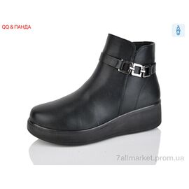 Черевики жіночі стильні Зима G15-1 (8 пар р.37-43) "QQ&Панда" недорого оптом від прямого постачальника