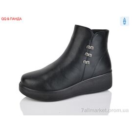Черевики жіночі стильні Зима G17-1 (8 пар р.37-43) "QQ&Панда" недорого оптом від прямого постачальника