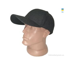 Фотография Кепка для мужчин Зима 0492 графіт (3 шт. р.сетка M-XL) "Mabi" недорого оптом от прямого поставщика