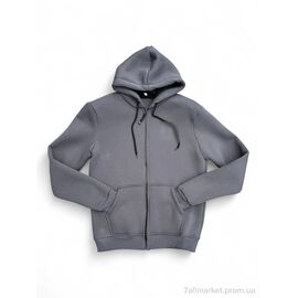 Кофта чоловіча Весна/осінь 2516-2 d.grey (5 шт. р.сітка48-56) "Verton" недорого оптом від прямого постачальника