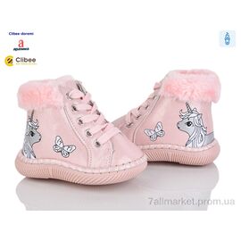 Фотография Пинетки зима D115-1 pink (4 пар р.18-21) "Clibee-Doremi" недорого оптом от прямого поставщика