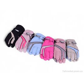 Рукавички для дітей Зима H119 mix (12 шт. р.сітка6-8) "KUINH" недорого оптом від прямого постачальника