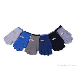 Фотография Перчатки для детей Весна/осень 2490M mix (12 шт. р.сетка 3-5) "KUINH" недорого оптом от прямого поставщика