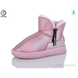 Фотография Угги детские утепленные зима 22A-3 (6 пар р.31-36) "Леопард" недорого оптом от прямого поставщика