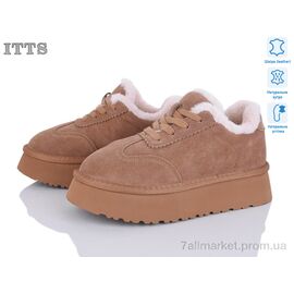 Туфлі жіночі стильні Зима F261-20 (6 пар р.36-41) "ITTS" недорого оптом від прямого постачальника