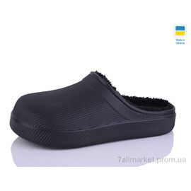 Сабо для жінок літні Зима 610 чорний (8 пар р.37-40) "M&L  Alex13" недорого оптом від прямого постачальника