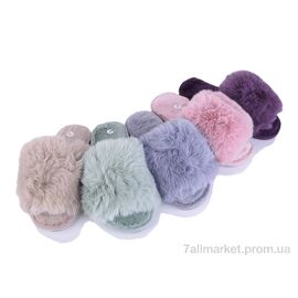 Тапки жіночі для будинку Весна/осінь 503-3 mix (12 пар р.36-41) "M&L  Alex13" недорого оптом від прямого постачальника