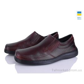 Фотография Туфли мужские стильные Весна/осень Рез1-2 коричневий (8 пар р.40-45) "Paolla" недорого оптом от прямого поставщика