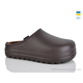 Фотография Галоши мужские зима HM-147 коричневий (6 пар р.42-45) "DeMur" недорого оптом от прямого поставщика