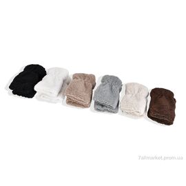 Фотография Митенки женские Зима Мит2 mix (12 шт. р.сетка 6,5-8,5) "KUINH" недорого оптом от прямого поставщика