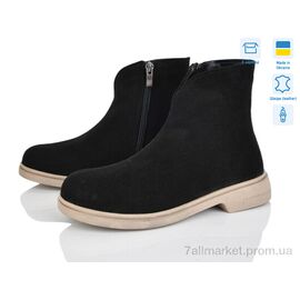 Черевики жіночі стильні Весна/осінь 668 ч.з.беж.під. (6 пар р.36-40) "G-Aira" недорого оптом від прямого постачальника