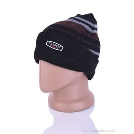 Шапка чоловіча Зима Y616-1 brown (5 шт. р.сітка54-60) "Red Hat" недорого оптом від прямого постачальника