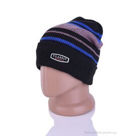 Шапка чоловіча Зима Y616-3 blue (5 шт. р.сітка54-60) "Red Hat" недорого оптом від прямого постачальника