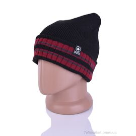 Фотография Шапка мужская Зима Y618-3 red (5 шт. р.сетка 54-60) "Red Hat" недорого оптом от прямого поставщика