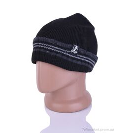 Шапка чоловіча Зима Y617-1 grey (5 шт. р.сітка54-60) "Red Hat" недорого оптом від прямого постачальника