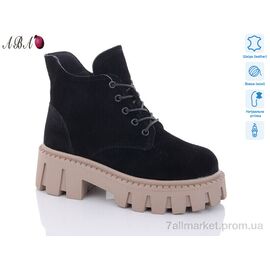 Фотография Ботинки женские стильные зима M2ABA17-3 (6 пар р.36-41) "Aba" недорого оптом от прямого поставщика