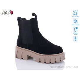 Фотография Ботинки женские стильные зима M2ABA16-3 (6 пар р.36-41) "Aba" недорого оптом от прямого поставщика