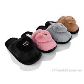 Фотография Тапки женские для дома зима WP673 mix (12 пар р.36-41) "SANLIN 2" недорого оптом от прямого поставщика