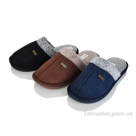 Фотография Тапки мужские домашние зима WP5025 mix (12 пар р.40-45) "SANLIN 2" недорого оптом от прямого поставщика