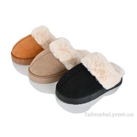 Тапки жіночі для будинку Зима WF6028 mix (12 пар р.36-40) "M&L  Alex13" недорого оптом від прямого постачальника