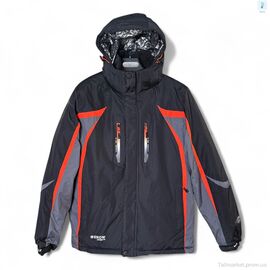 Фотография Куртка мужская Зима S22082-6 black (5 шт. р.сетка M-3XL) "Audsa" недорого оптом от прямого поставщика