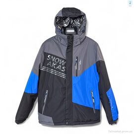 Фотография Куртка мужская Зима S23017-63 black (5 шт. р.сетка M-3XL) "Audsa" недорого оптом от прямого поставщика