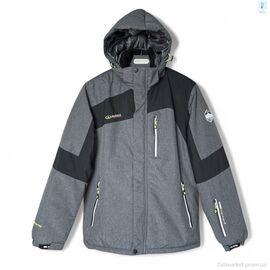 Фотография Куртка мужская Зима A25065-8 grey (5 шт. р.сетка M-3XL) "Audsa" недорого оптом от прямого поставщика