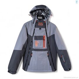 Фотография Куртка мужская Зима S23022-22 grey (5 шт. р.сетка M-3XL) "Audsa" недорого оптом от прямого поставщика