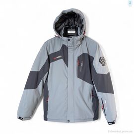 Фотография Куртка мужская Зима A25036-22 grey (5 шт. р.сетка M-3XL) "Audsa" недорого оптом от прямого поставщика