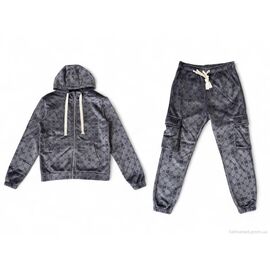 Фотография Спортивный костюм мужской Зима A127 grey (5 шт. р.сетка M-3XL) "Audsa" недорого оптом от прямого поставщика