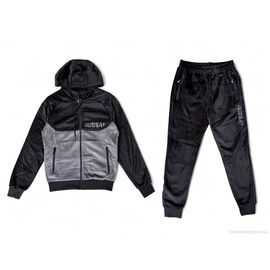 Фотография Спортивный костюм мужской Зима A130 grey-black (5 шт. р.сетка M-3XL) "Audsa" недорого оптом от прямого поставщика