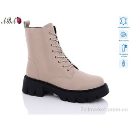 Фотография Ботинки женские стильные зима W5ABA133-1 (6 пар р.36-41) "Aba" недорого оптом от прямого поставщика