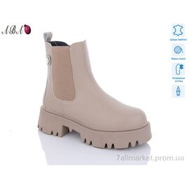 Фотография Ботинки женские стильные зима M7ABA93-1 (6 пар р.36-41) "Aba" недорого оптом от прямого поставщика