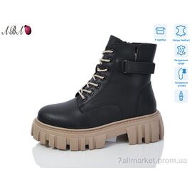 Фотография Ботинки женские стильные зима M5ABA22-2 (6 пар р.36-41) "Aba" недорого оптом от прямого поставщика